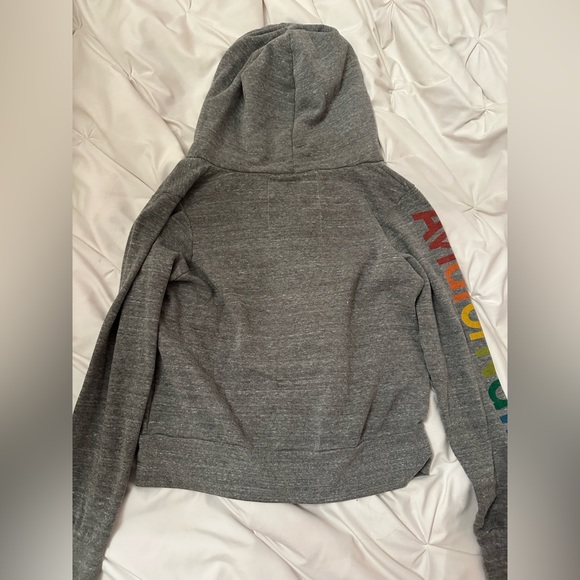 Aviator Nation grey zip up - Picture 2 of 4